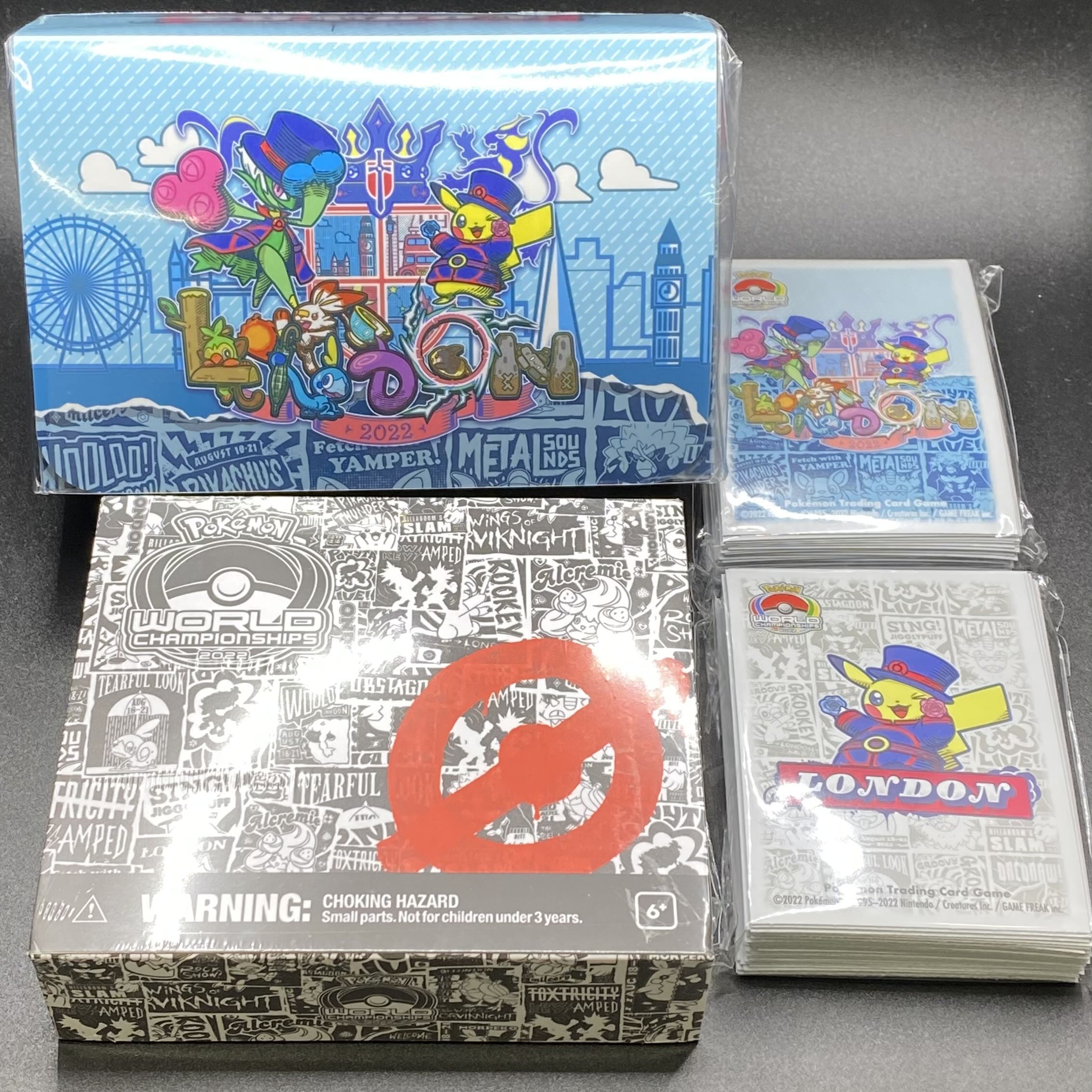 ポケモンカードゲーム WC2022 ロンドン会場限定サプライ4種セット 1枚