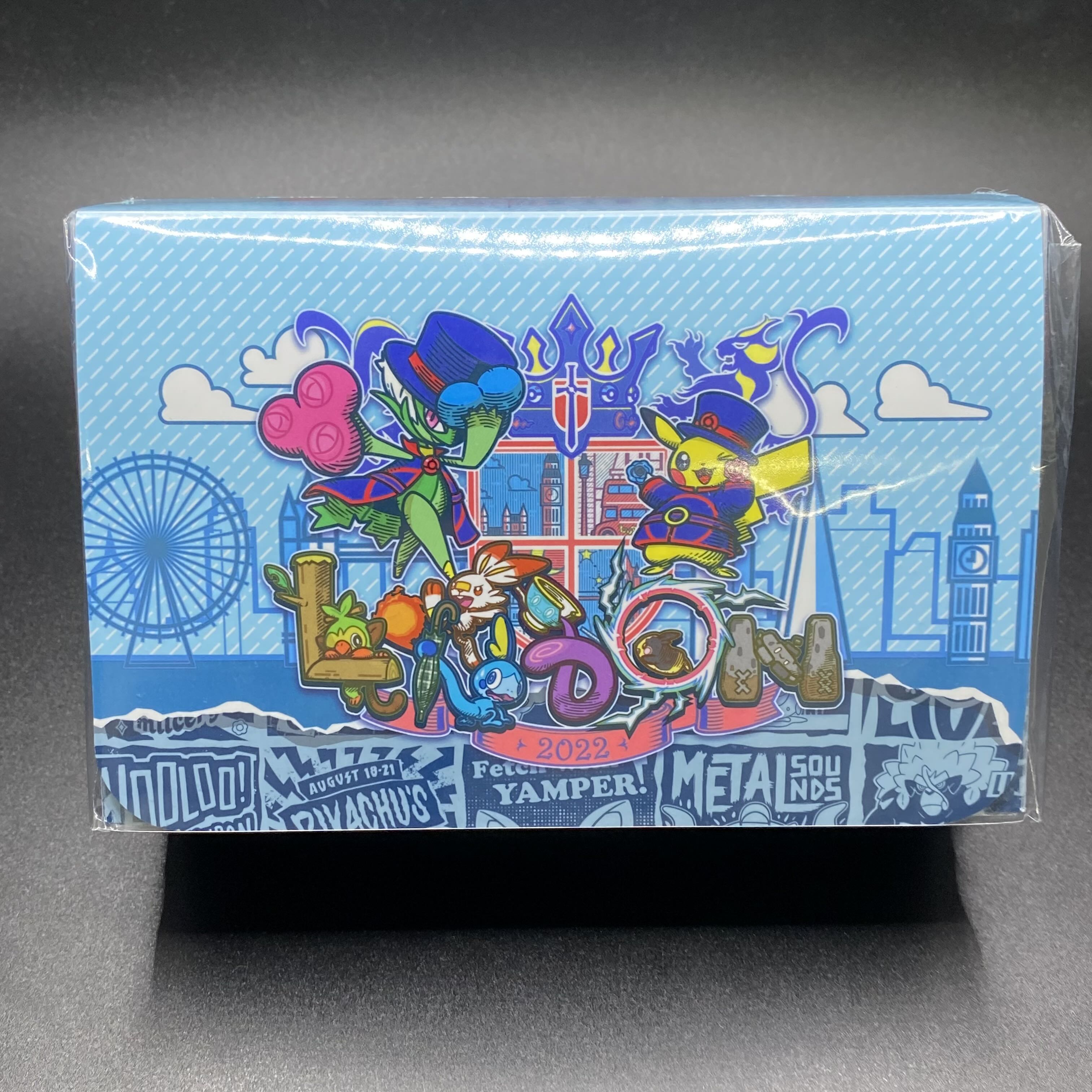 ポケモンカードゲーム WC2022 ロンドン会場限定サプライ4種セット 1枚