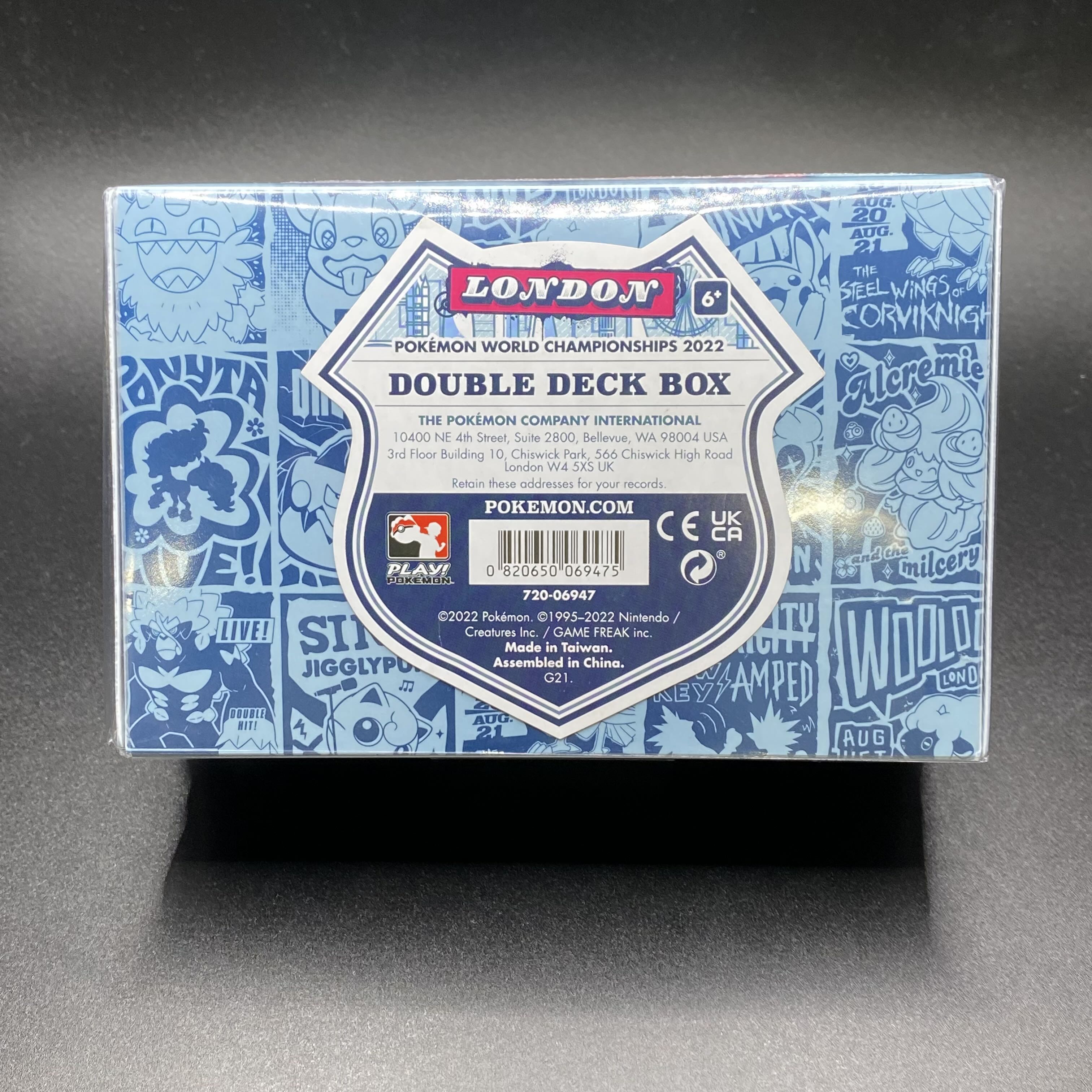 ポケモンカードゲーム WC2022 ロンドン会場限定サプライ4種セット 1枚