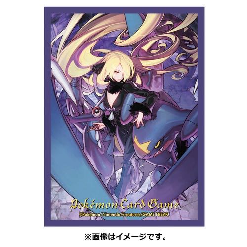 ポケモンカードゲーム デッキシールド シロナ&ガブリアスの通販 なえま