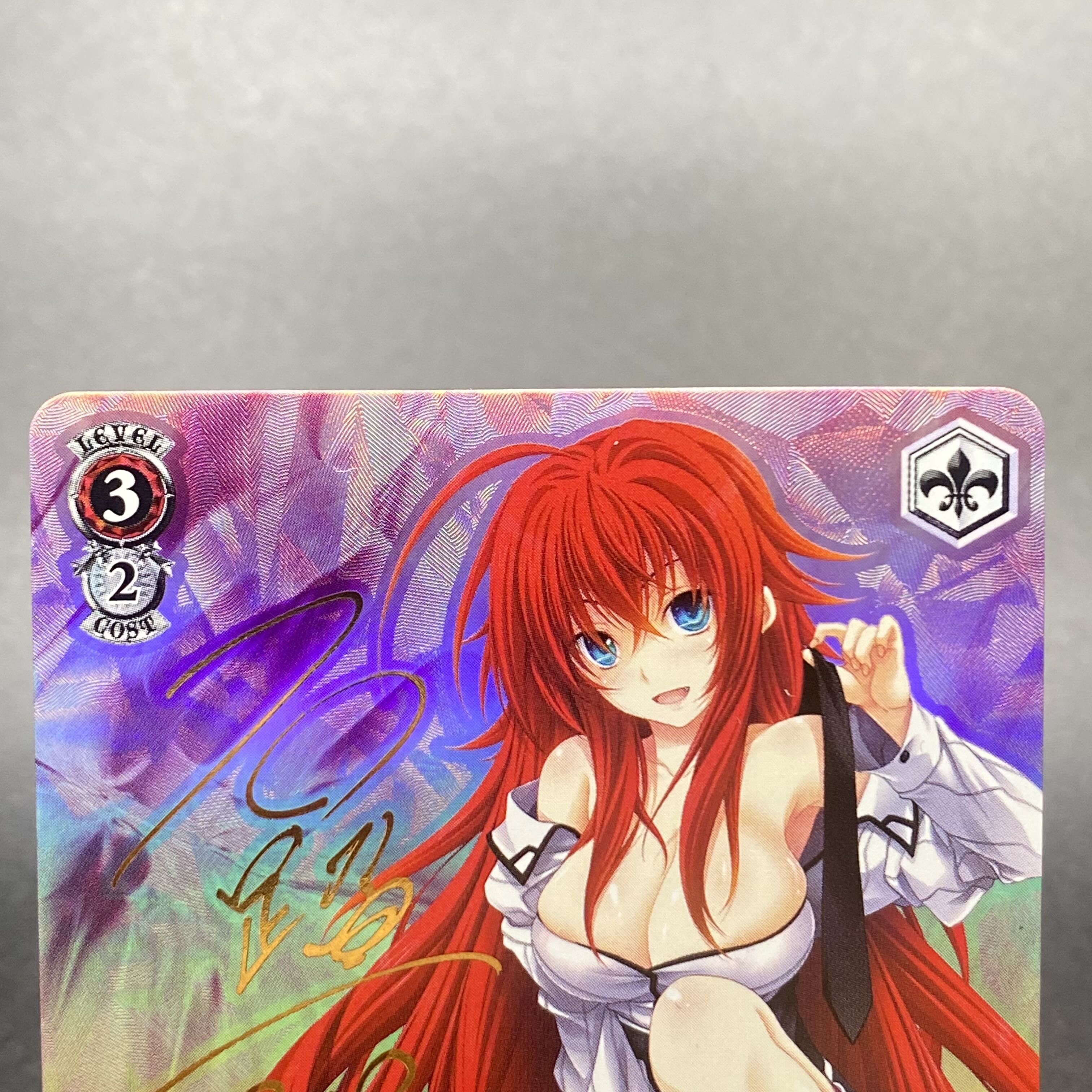 ws ヴァイスシュヴァルツ 魔性の微笑み リアス FBR サイン WS】魔性の