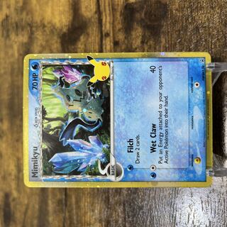 ポケモンカード【英語版】ミミッキュ δ種 プロモ SWSH136 ホロ 1枚の