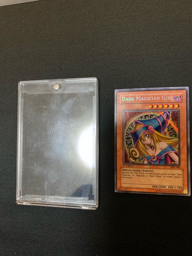 遊戯王 ブラックマジシャンガール MFC-000 シークレットレア 1st 旧