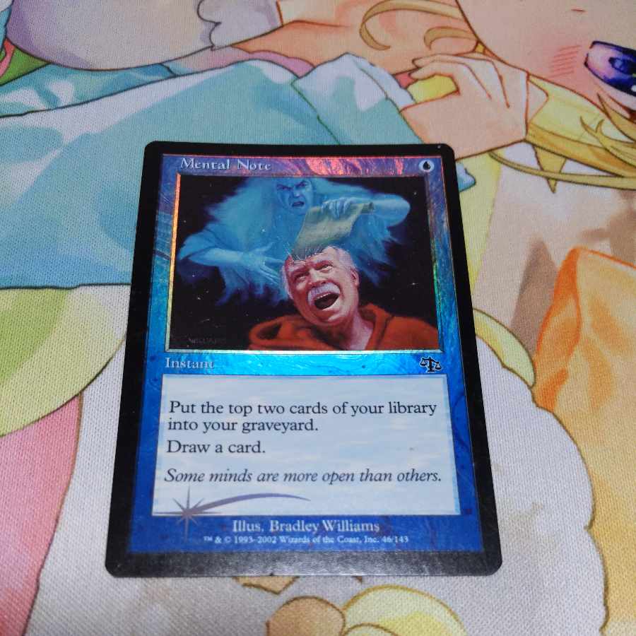 Mental Note English foil 1枚 (Used) （485622562）| magi -TCG