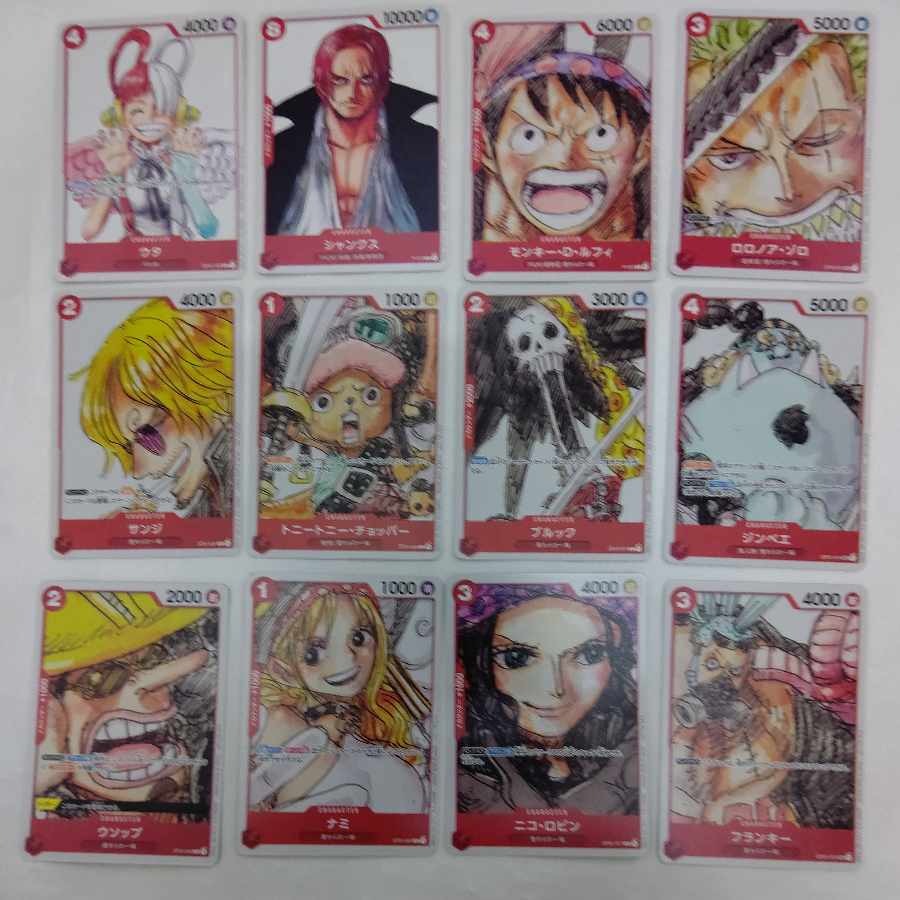 ネコポス無料 ワンピース スペシャルカードセット 映画特典 FILM RED 1