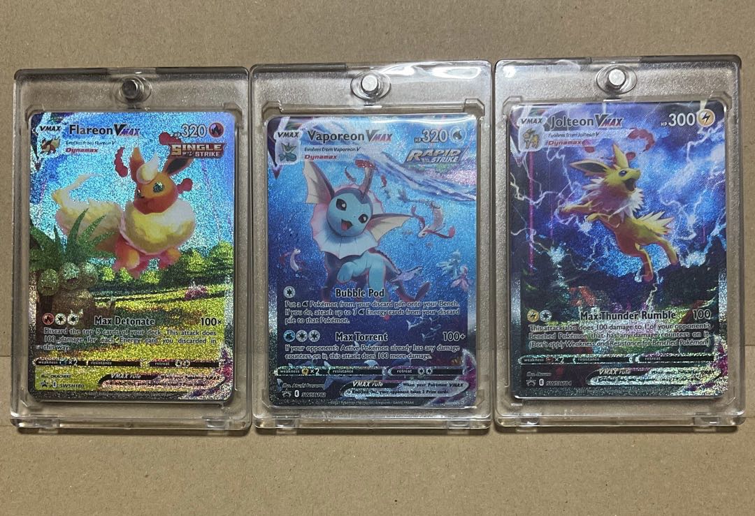 英語版 夏ポケカ 6枚セット(ブイズV・ブイズVMAX) 6枚の通販