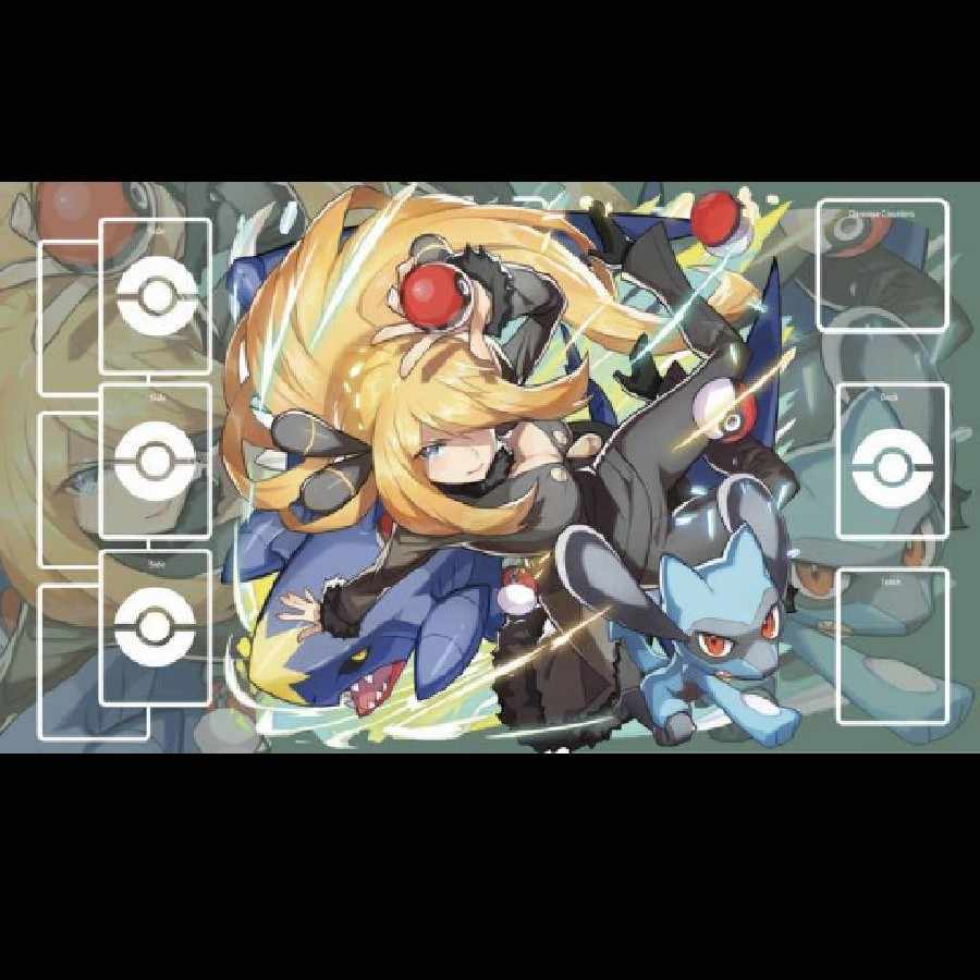 ポケカ シロナ プレイマット 1枚の通販 新米とれーなー（2025924991