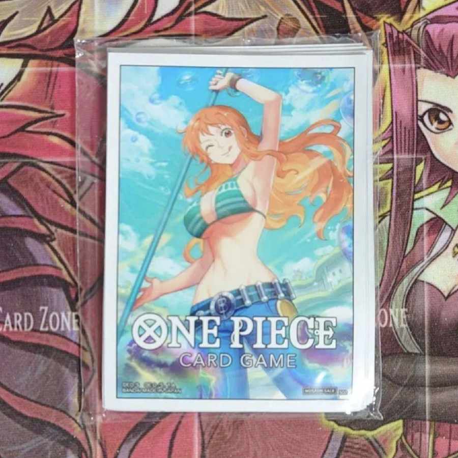 希少・未開封】ワンピースカードゲーム 公式 ナミ スリーブ 10枚入り