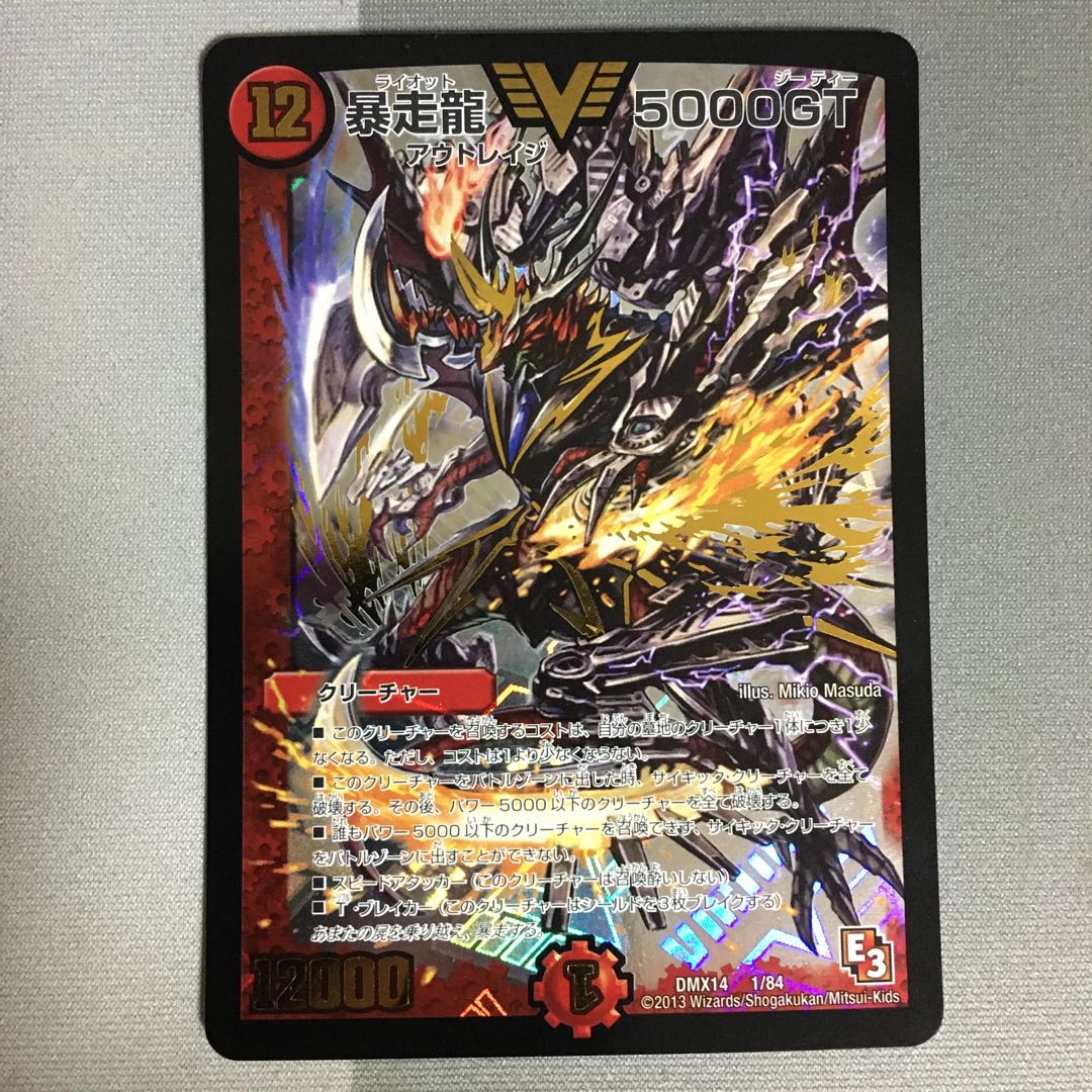 暴走龍5000GT 1枚 ライオット5000GT 1枚の通販 mrmr（1146363819） | magi