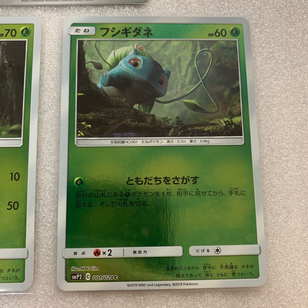 フシギダネ(マスターボール柄/ミラー仕様) C 001/165 フシギダネ 名