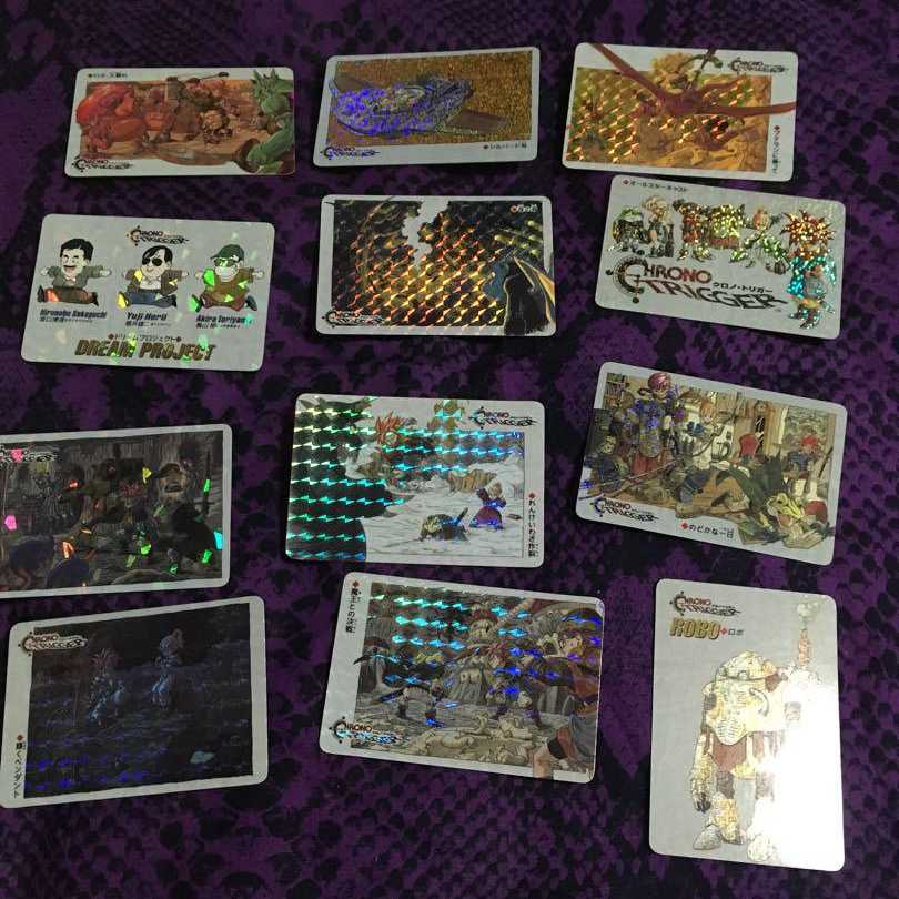 クロノトリガー SFC版購入特典 カード 18枚＋2枚セット ドラクエ FF 18