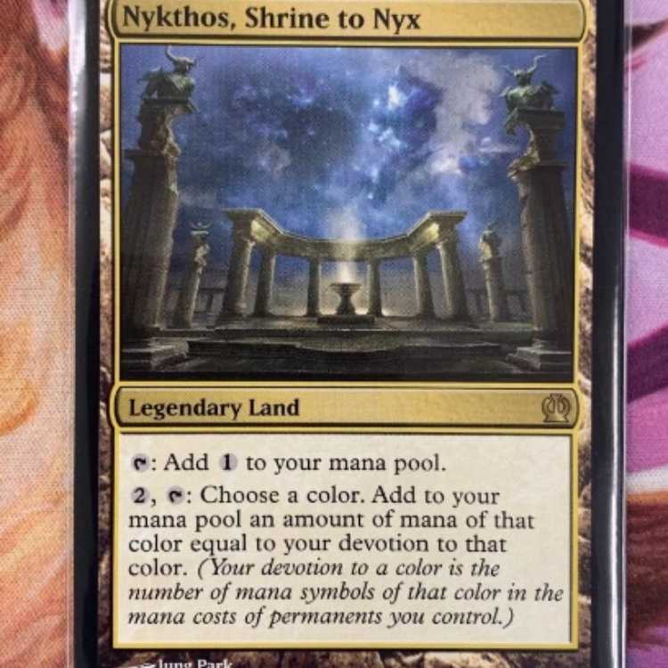 ニクスの祭殿、ニクソス/Nykthos， Shrine to Nyx日本語 テーロス版