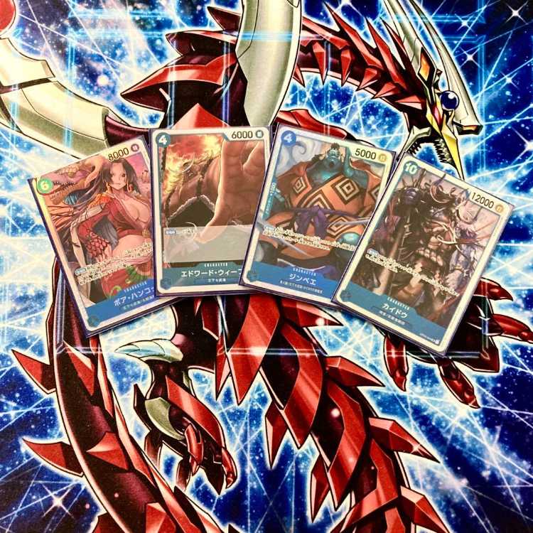 本格構築 【青ハンコック】デッキ メイン＆ドン＆二重スリーブ