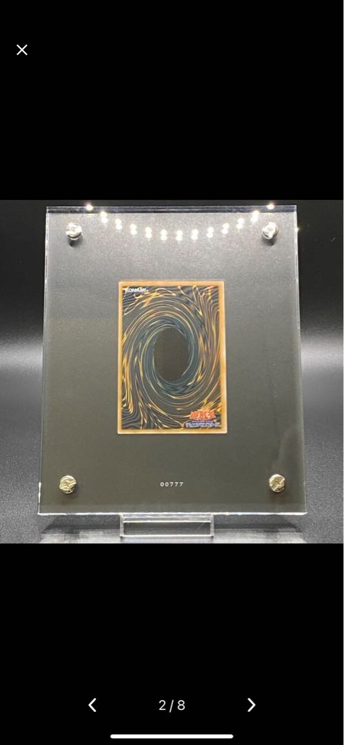 シリアル番号777 ステンレス製『ブラックマジシャンガール』 プロモ 1