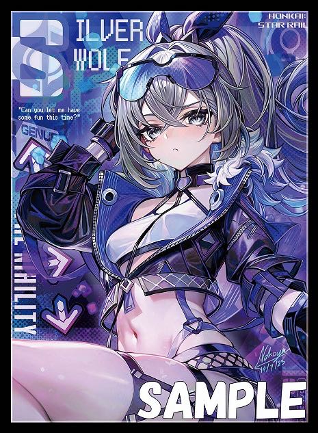 銀狼 カードスリーブ 崩壊スターレイル 崩スタの通販 ペロロンチーノ