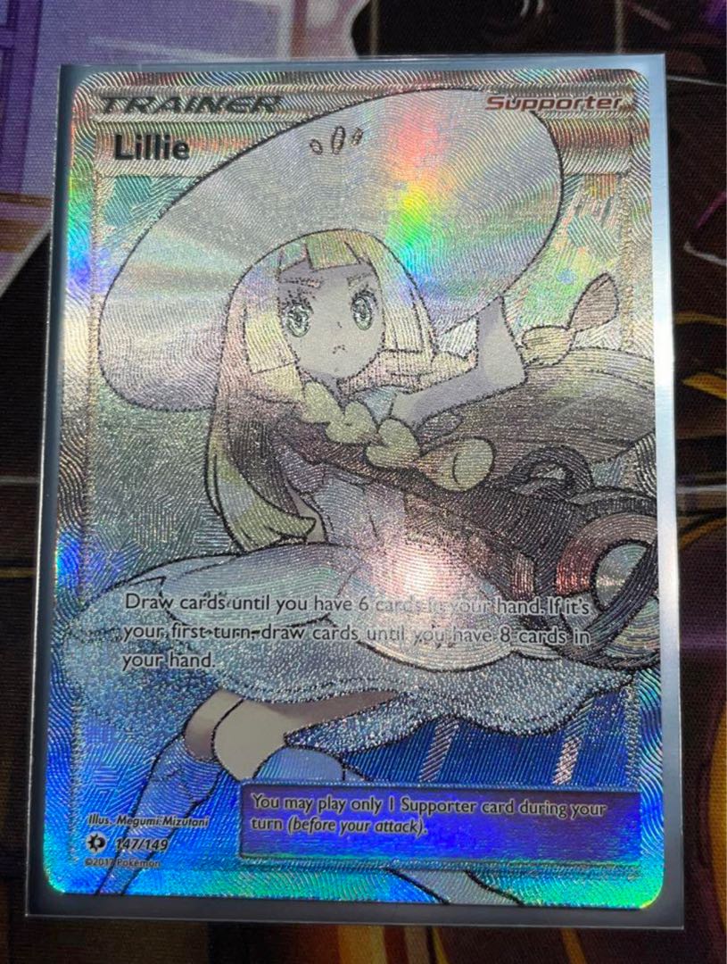 ポケカ 帽子リーリエ 英語版 海外版 リーリエ ポケモンカード 1枚の