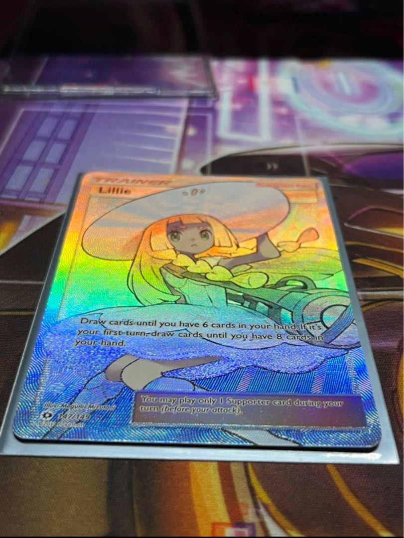 ポケカ 帽子リーリエ 英語版 海外版 リーリエ ポケモンカード 1枚の