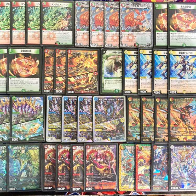 デュエマ 本格構築 【ガイアッシュ覇道】 デッキ＆二重スリーブ