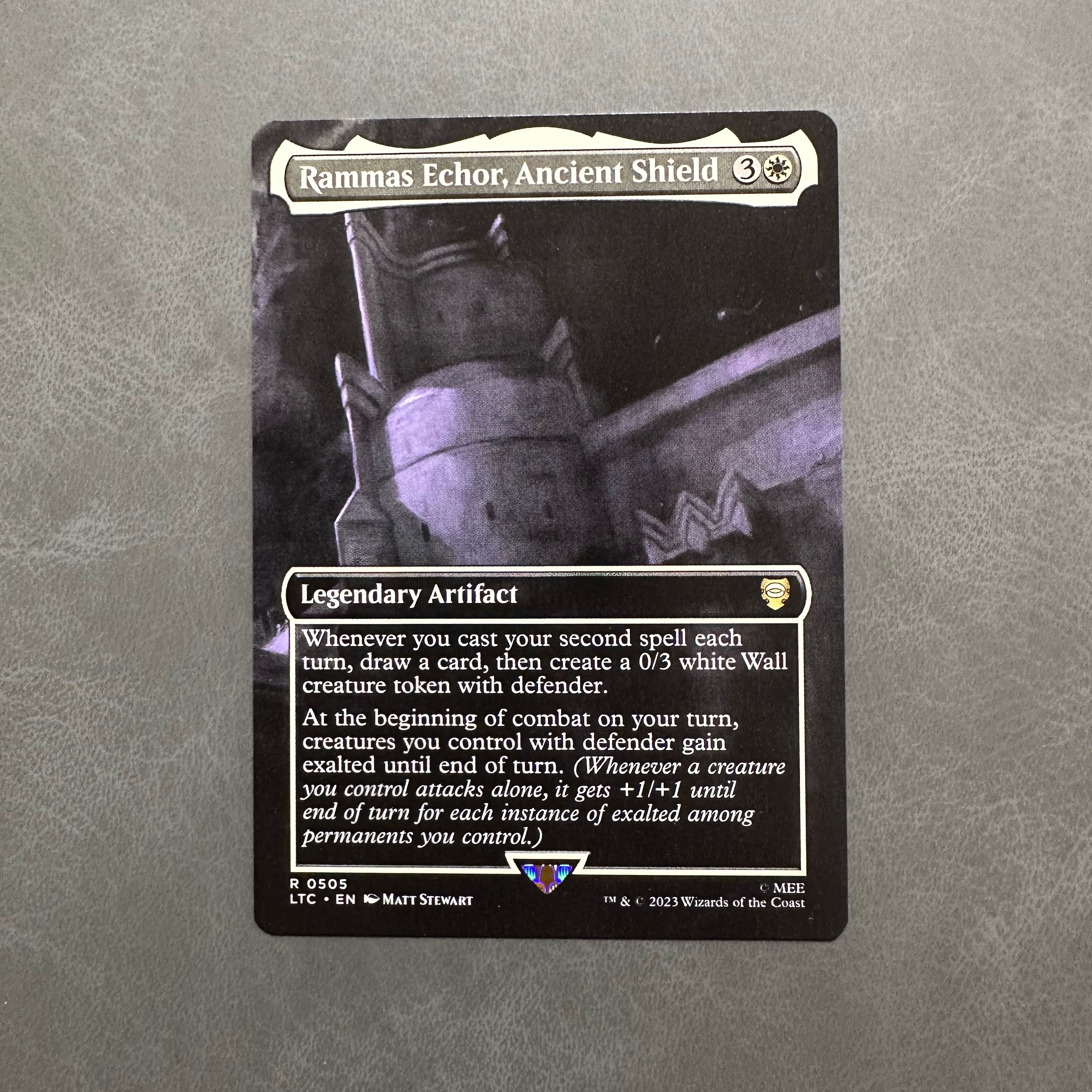 Rammas Echor, Ancient Shield 英語 ボーダーレス LTC 1枚の通販 ふる