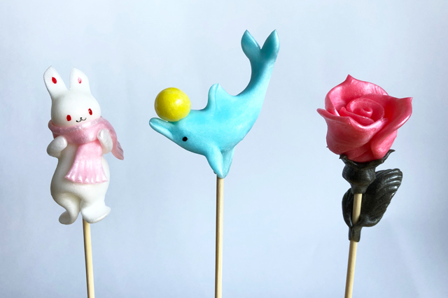 あめ細工のサブスク】飾って楽しい、食べておいしい日本伝統の飴細工が