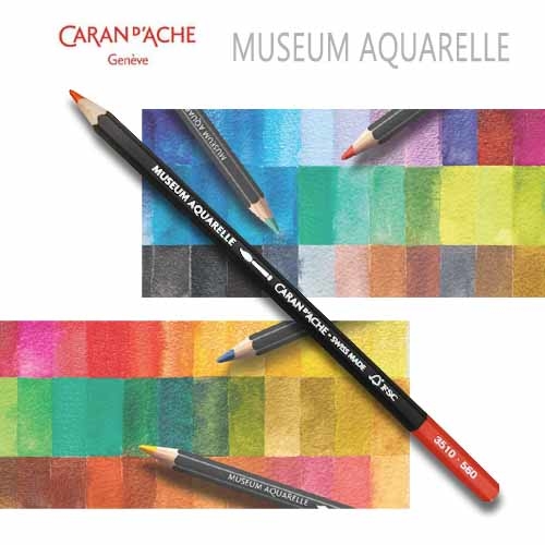 カランダッシュ】カランダッシュ ミュージアムアクアレル水彩色鉛筆の