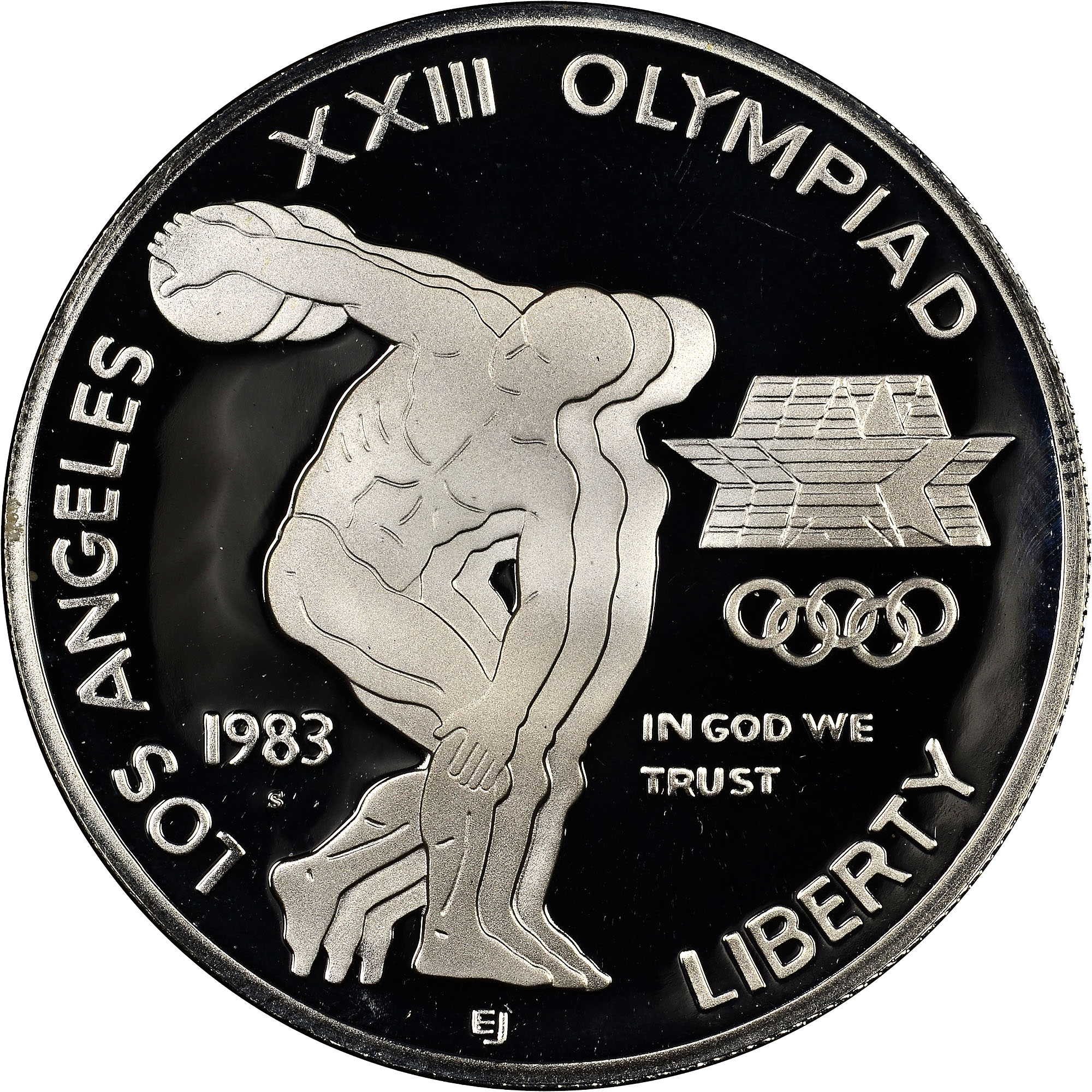 1983 S OLYMPICS S$1 PF | Coin Explorer | NGC