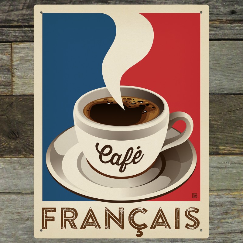Cafe Francais: French Flag | Anderson Design Group