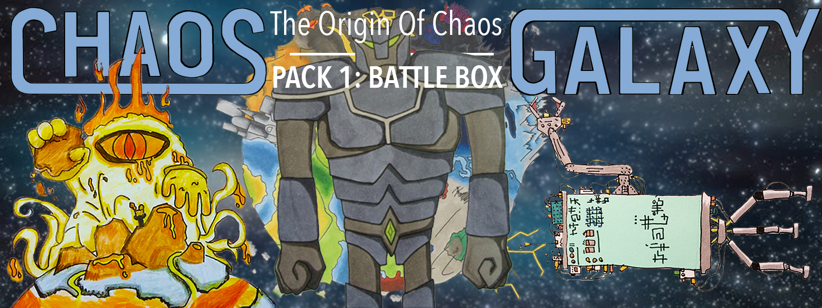 Chaos Galaxy TCG Set 1: The Origin of Chaos - Battle Box
