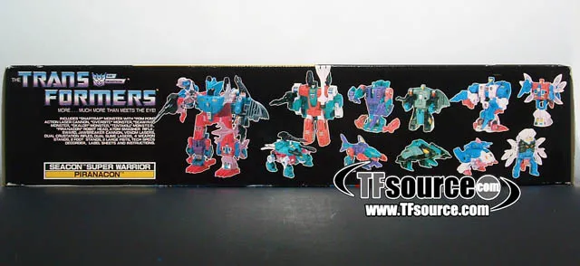 Piranacon Seacons Giftset Combiner | Vintage G1 Transformers