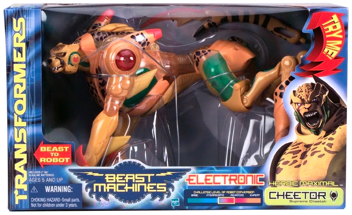 Cheetor | Transformers Beast Machines Figure | TFSource