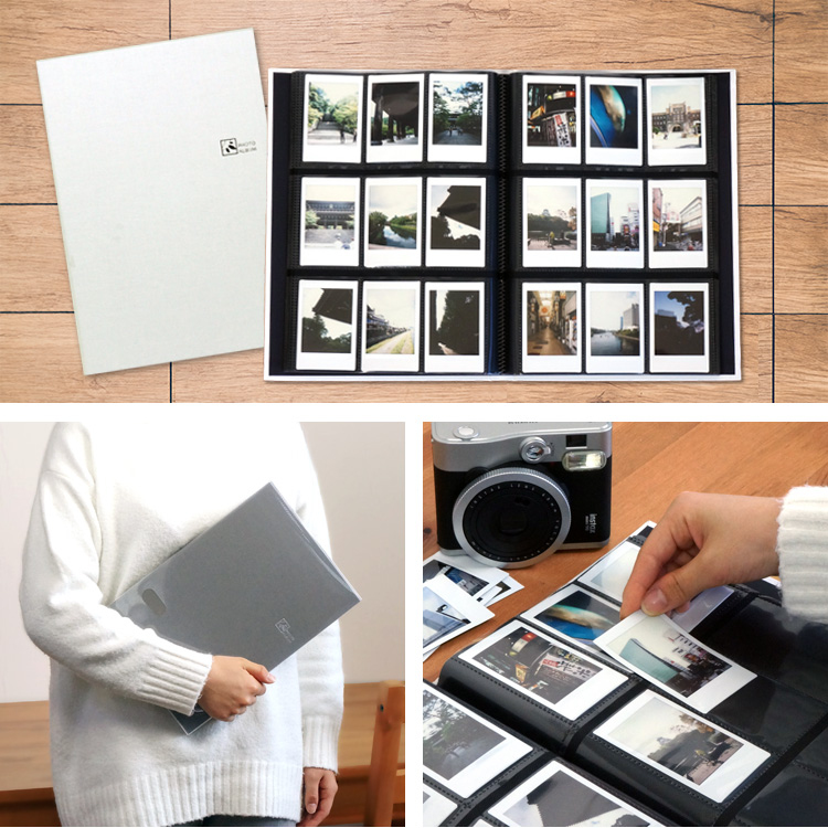 WEB限定品】ナカバヤシ セラピーカラー チェキサイズ 252枚収納 布表紙