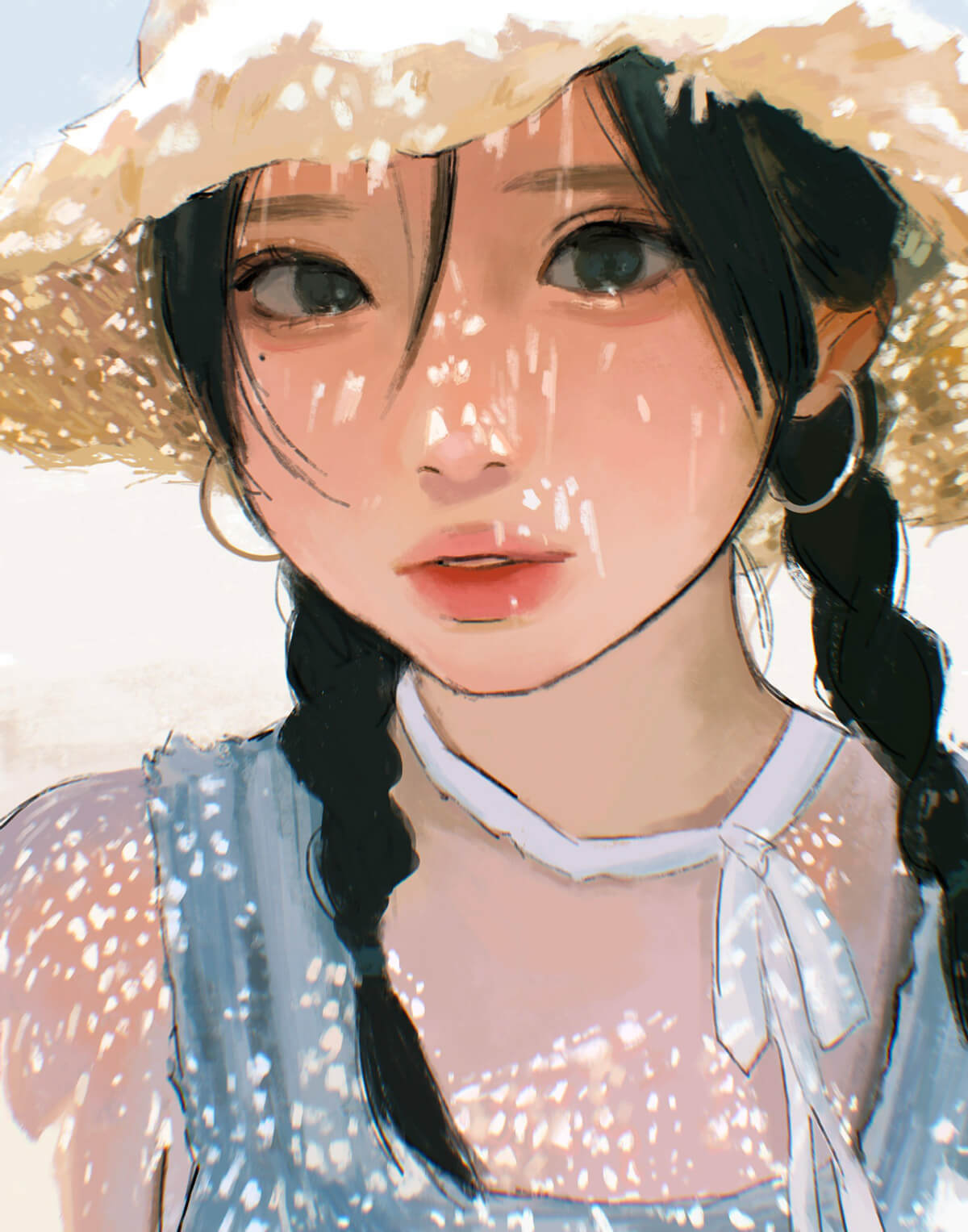 写実の先の“あこがれ”を描く現役藝大生アーティスト | 旅先での人との