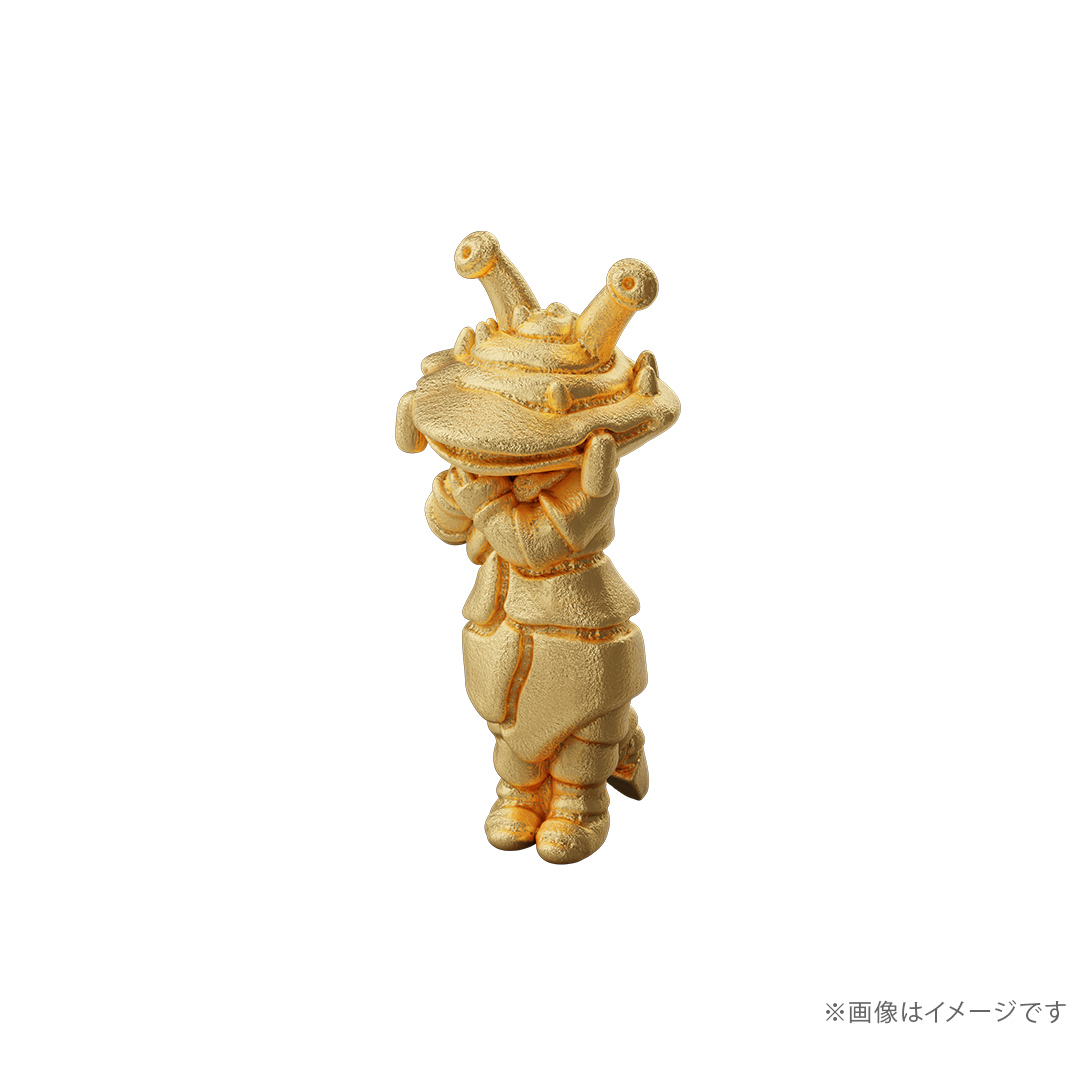 ≪500体限定≫【インターネット・カネゴン】純金ミニフィギュア