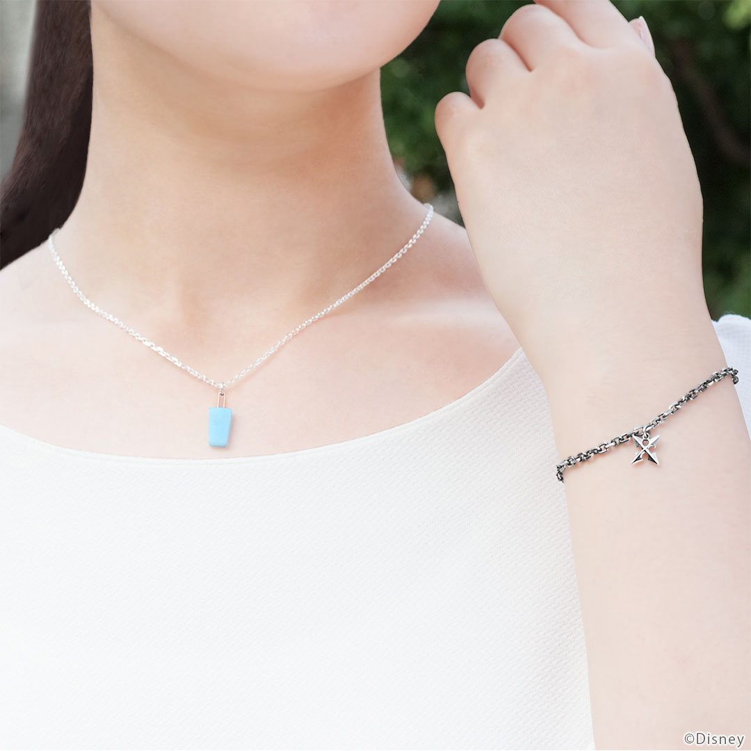 シーソルトアイスネックレス シルバー 「キングダム ハーツ」|U