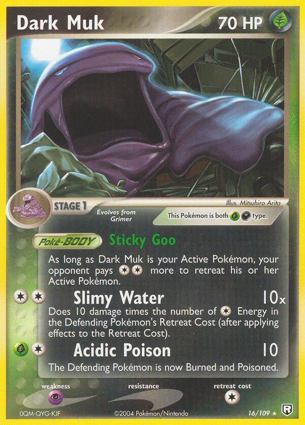 Dark Muk (TRR 16/109) - EX Team Rocket Returns