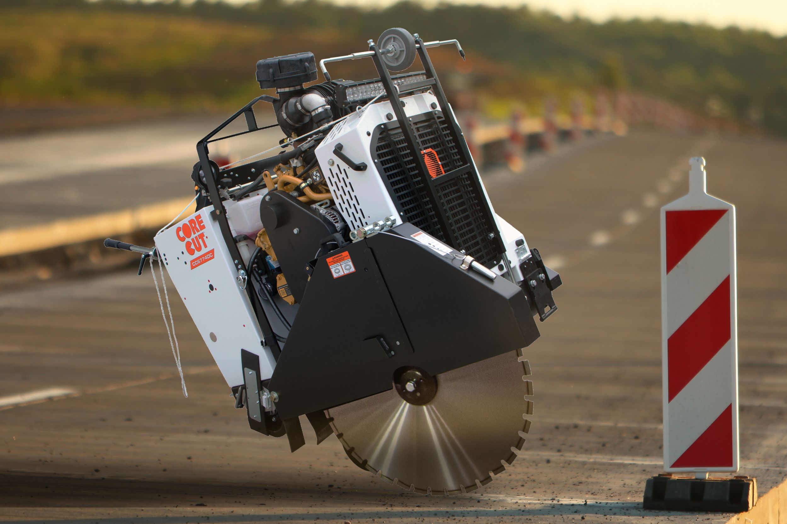 Diamond Products® CC6774DCV Walk Behind Saw | Cat | Caterpillar