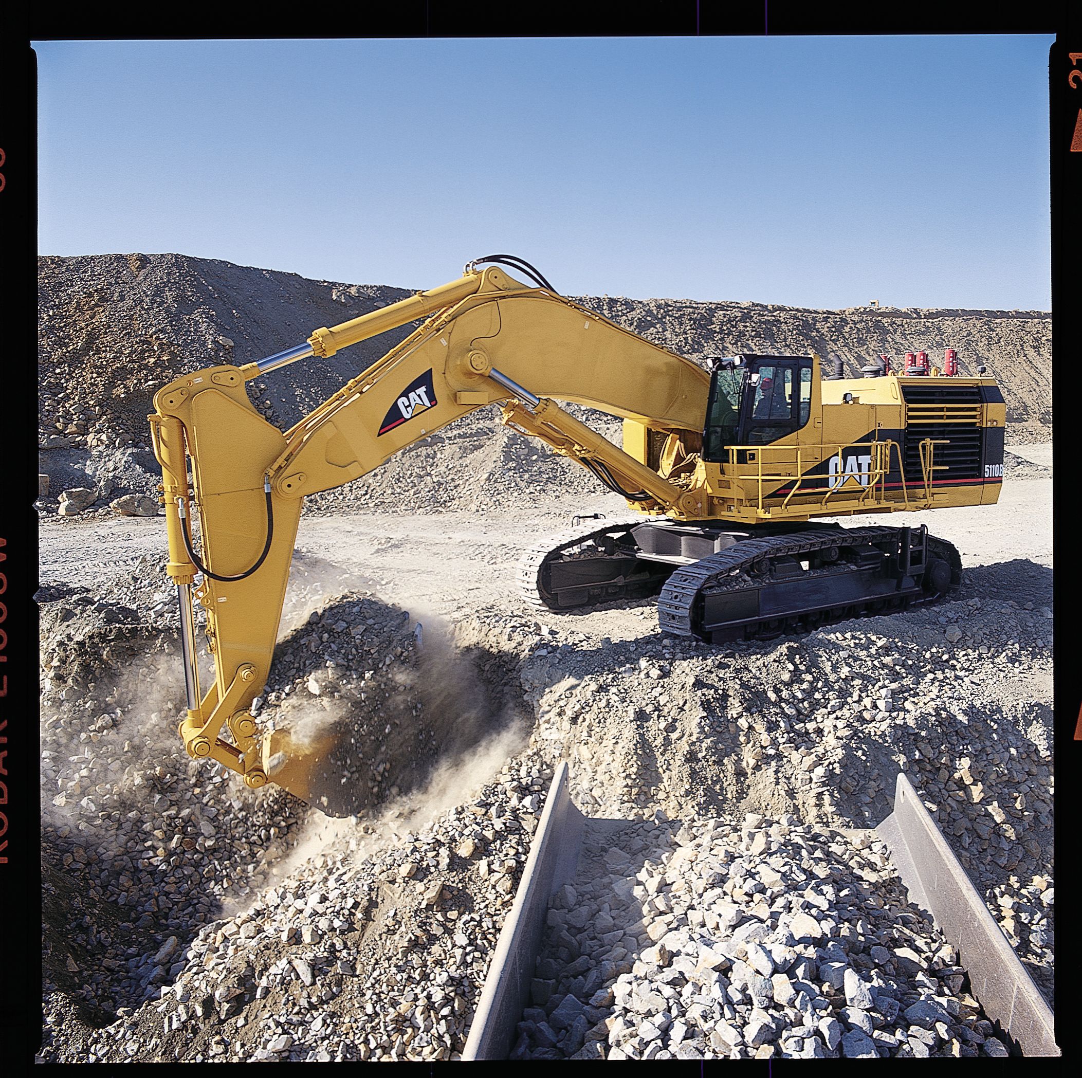 Cat 5110B/5110B L Large Mass Excavation | Caterpillar
