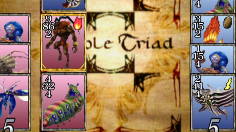 FF8】カードゲーム「トリプルトライアド」のやり方と序盤の攻略法