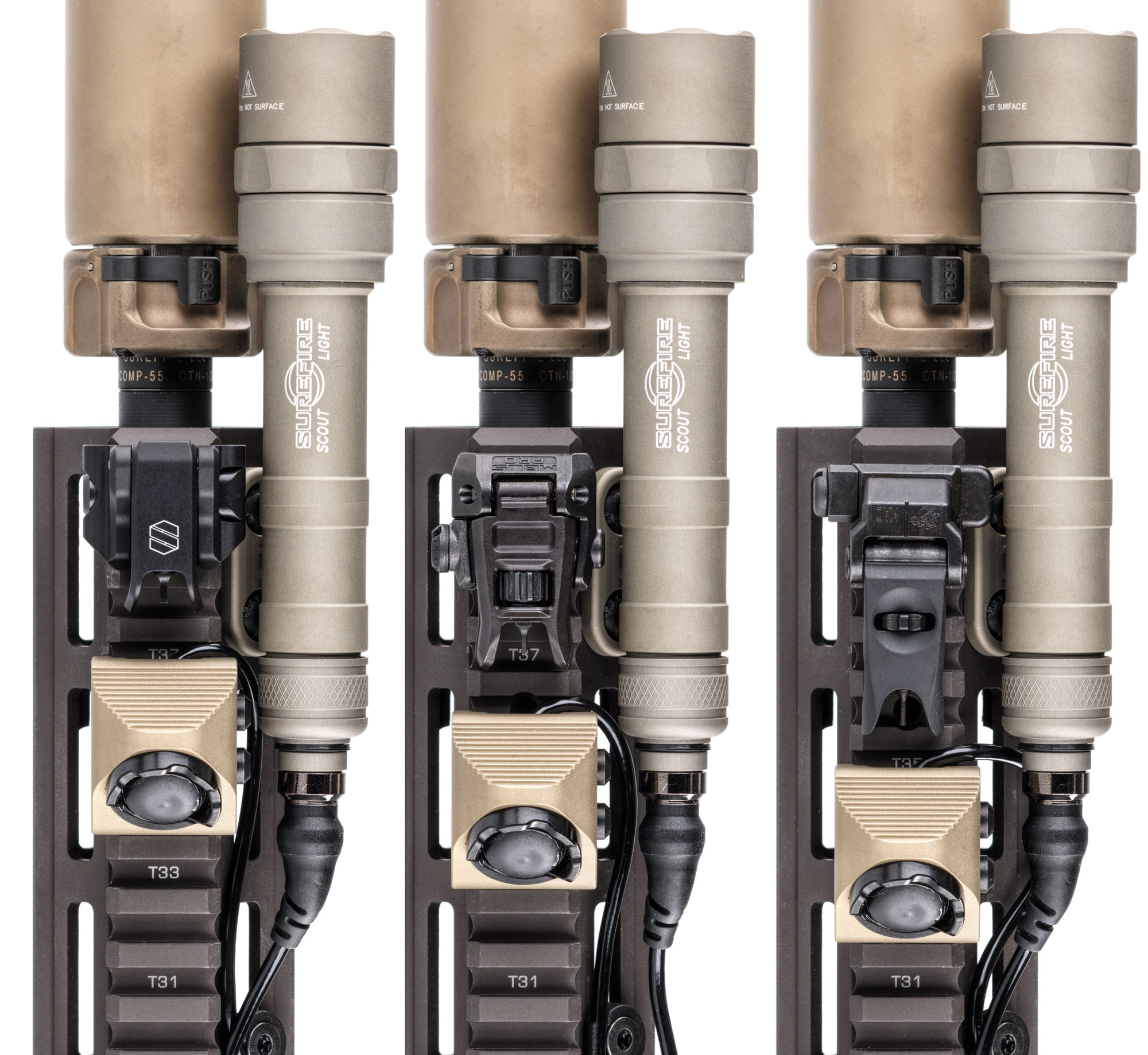 Folding Iron Sights | Picatinny Rail Sights