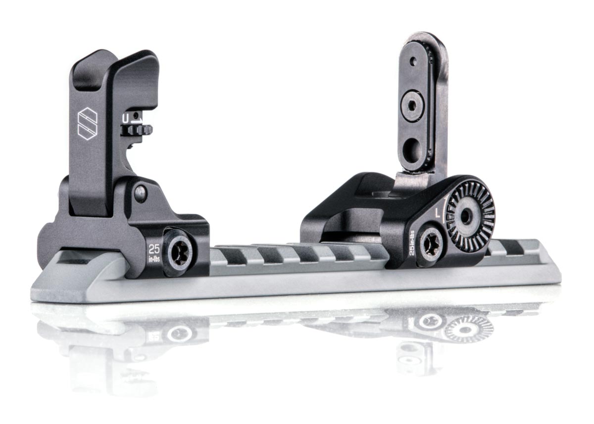 Folding Iron Sights | Picatinny Rail Sights