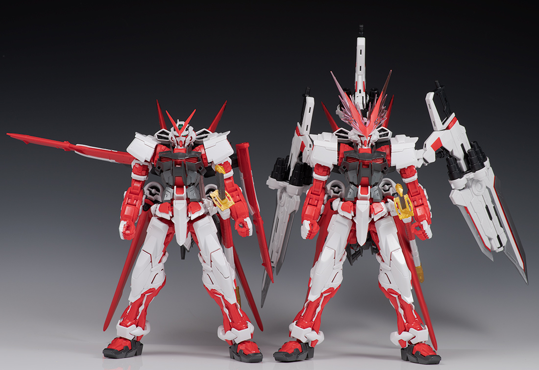 MG ガンダムアストレイレッドフレーム フライトユニット レビュー