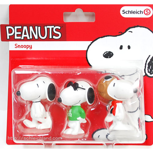 スヌーピー シュライヒ スヌーピーセット フィギュア ジィムショア4体