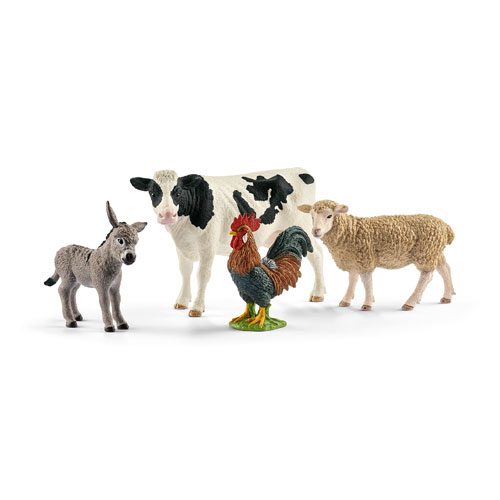 42385 schleich はじめてのファ－ムワールドセット｜動物・恐竜