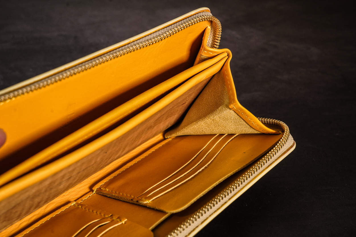 スリム長財布 sunRosso ｜ sciva