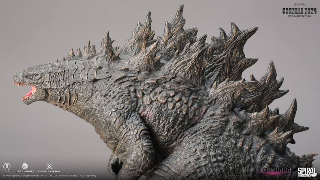Godzilla 2024 Pre-Evolved Form statue by Spiral Studio announced!