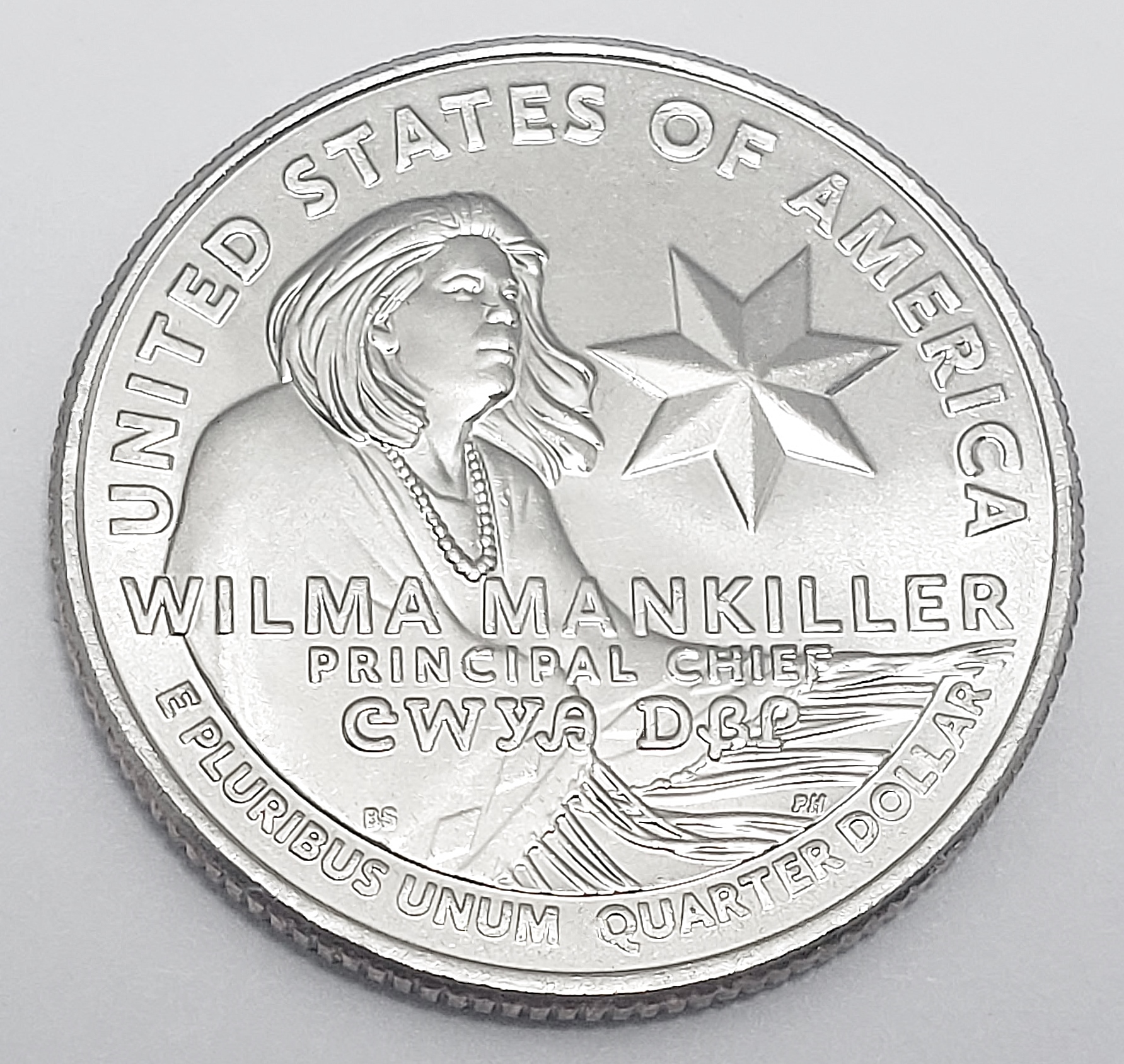 2022 D WILMA MANKILLER QUARTER **FREE SHIPPING** – Sclora Enterprises