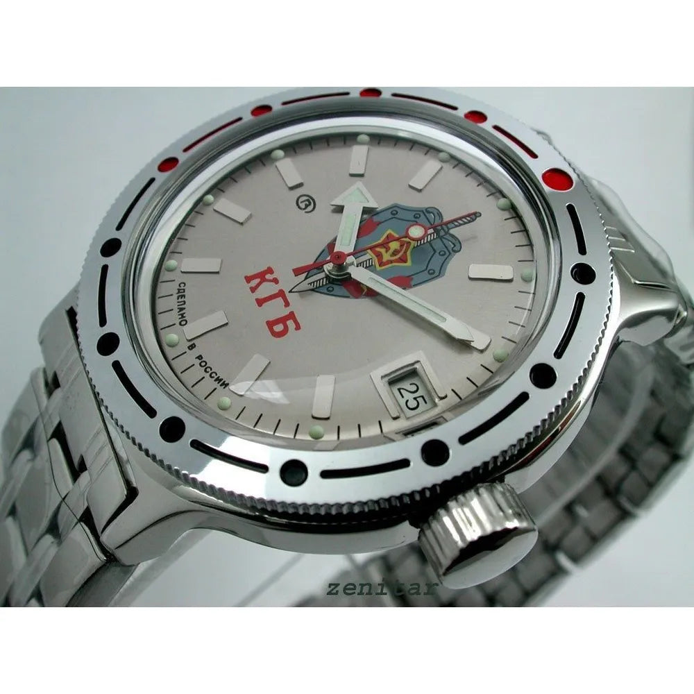 Vostok Amphibia 420892 KGB USSR Watch | Scubadudestore