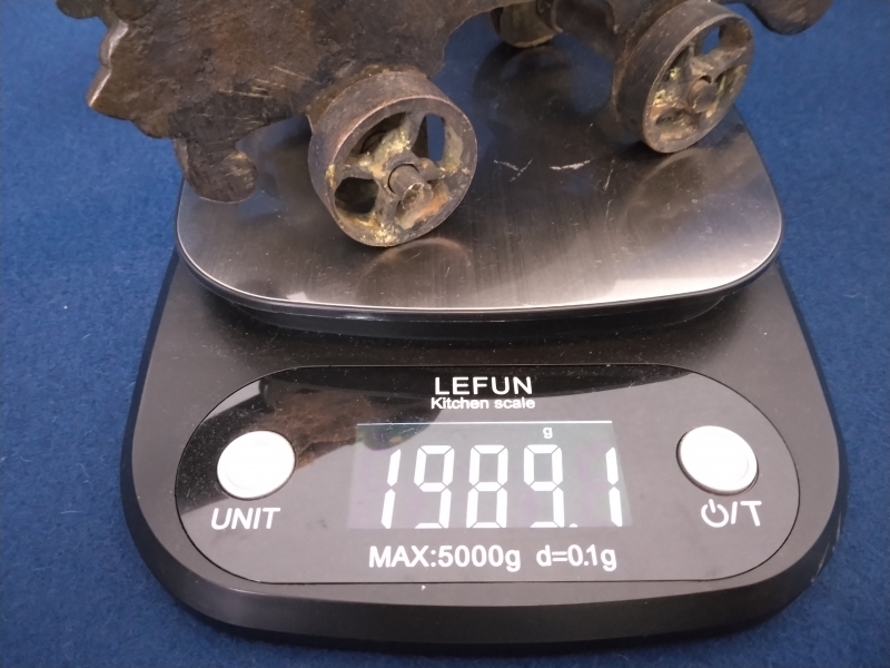 火薬試し 大砲おもちゃ （幕末～明治）Gunpowder testing equipment