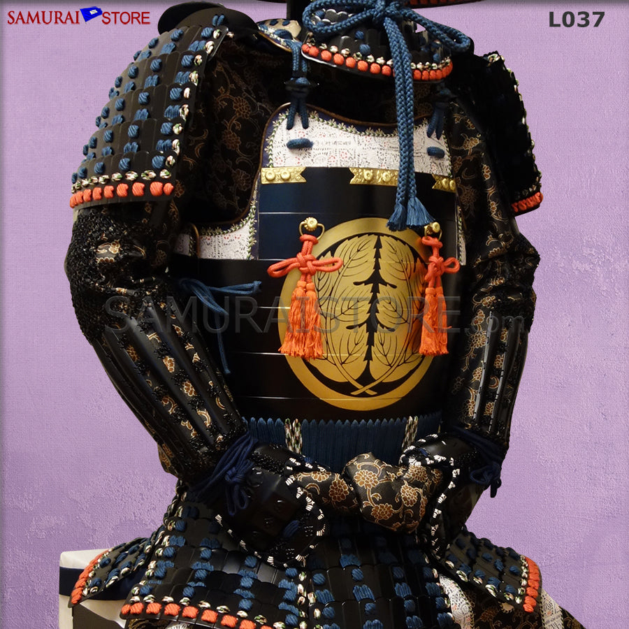L037 甲冑 『道玄』 家紋入 等身大 - サムライストア SAMURAI STORE