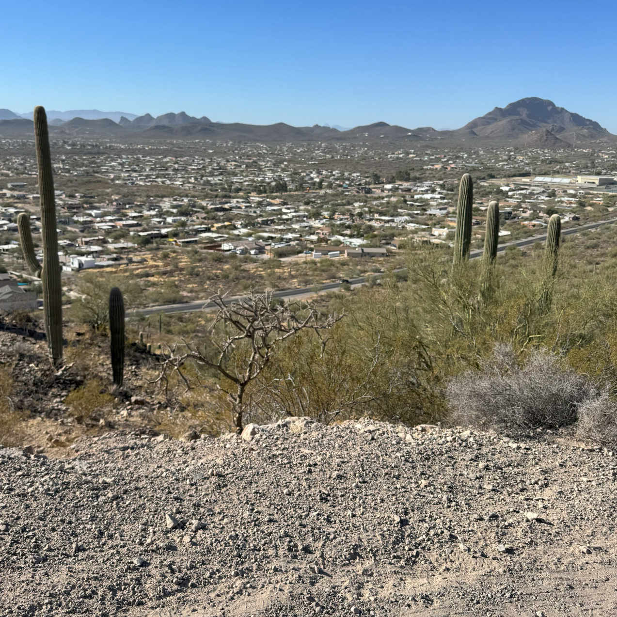 Sentinel Peak Park - Santa Cruz Valley National Heritage Area Mountain